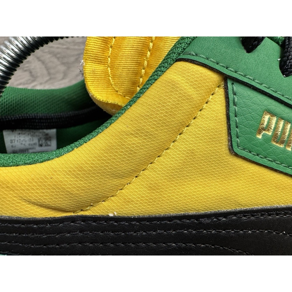 Puma Future Rider Game On Black Green Yellow sneaker shoes men's size 11 - Picture 9 of 12